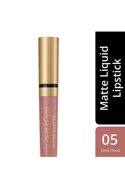 Max Factor Liquid Matte Lipstick Color Elixir Matte 005 Sand Cloud