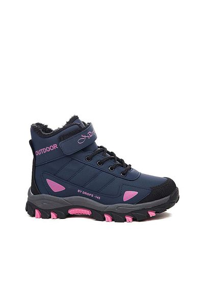 Bitmedeniste Παιδικά Αθλητικά Μποτάκια Navy Blue Pink