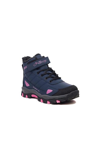 Bitmedeniste Παιδικά Αθλητικά Μποτάκια Navy Blue Pink
