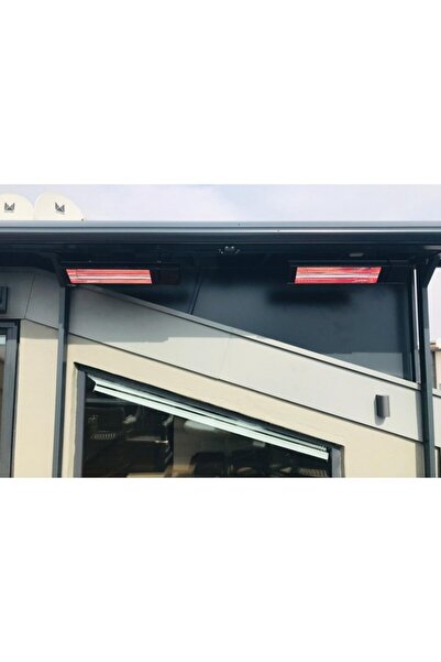 İNFRAHEAT 2500 Watt Cafe Ve Açıkalan Halojen Infrared Isıtıcı Uzaktan Kumandalı