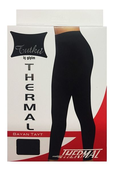 Tutku Colanți termici de damă Lenjerie neagră Lycra Lenjerie Belisa