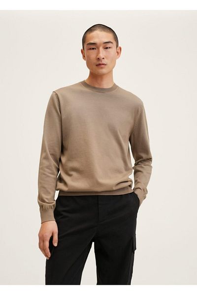 MANGO Man Wool Blended Thermo Sweater