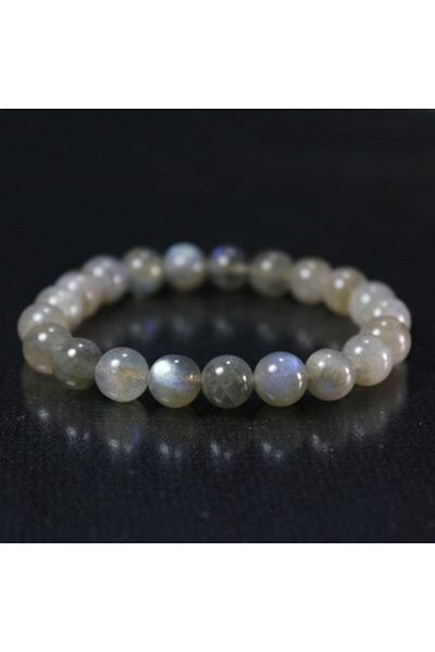 ILGIN DOĞAL TAŞ TAKI Natural Labradorite Jewelled Bracelet