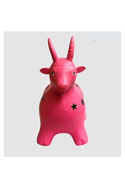 GÖZDE SPORT Zıp Zıp Keçi Oyuncak+şişirme Pompası