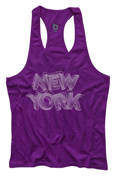 BLUU Newyorkstr Fitness Gym Tank Top Αθλητής