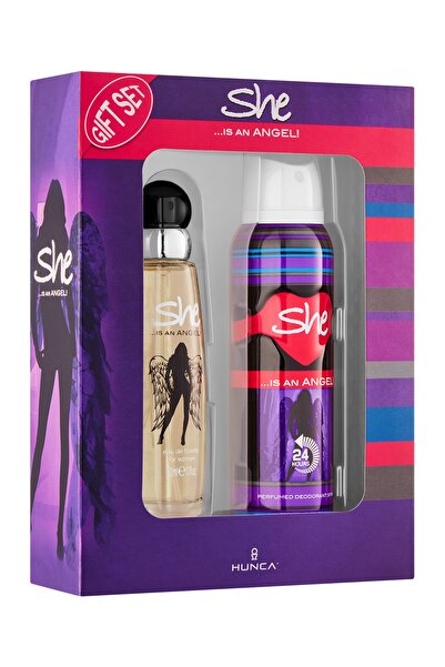 She Is An Angel Kadın Parfüm Edt 50 Ml + 150 Ml Deodorant