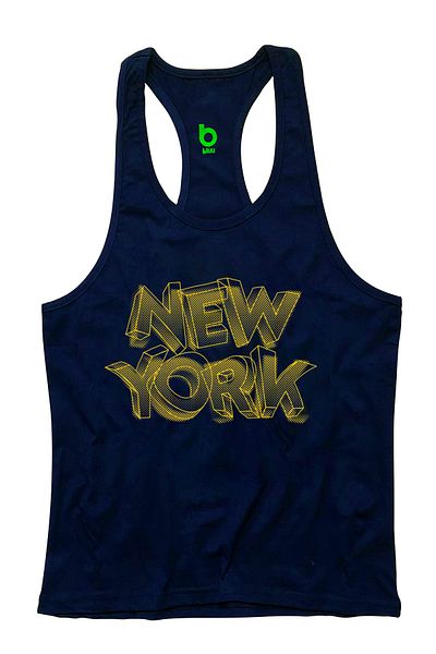 BLUU Newyorkstr Fitness Gym Tank Top Αθλητής