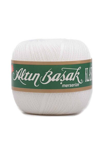 Genel Markalar Altınbaşak Klasik Dantel Ipi No 70 Beyaz