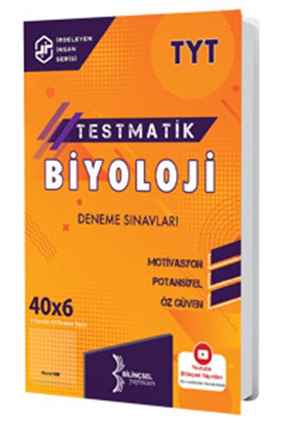 Tonguç Yayınları Testmatik Biyoloji Deneme Sınavları Bilinçsel Yayınları