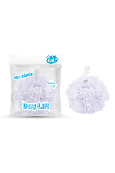 Vlamor Banlif Pompom Bath Loofah 30gr Purple