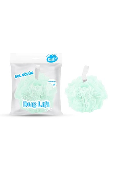 Vlamor Banlif Pompom Bath Washcloth 30gr Green