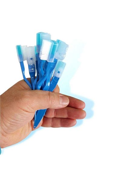 EASYBRUSH Mini Toothbrush 100 Pack