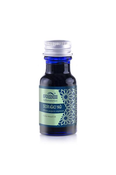 Awe Laboratories 15 ml Cedar Wood Oil - For Hair and Skin Care