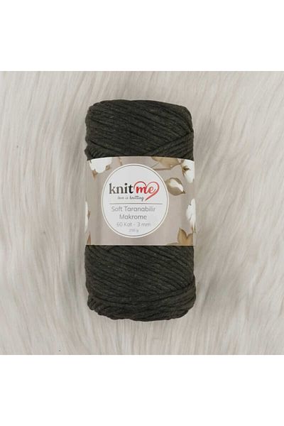 knitme Knit Me Soft Σακουλωτό Κορδόνι Μακραμέ 60 στρώσεων 3 Mm.250 Gr. 9405