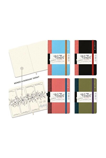 Gıpta 336 Sayfa 17x24 Bullet Journal Tarihsiz Noktalı Defter