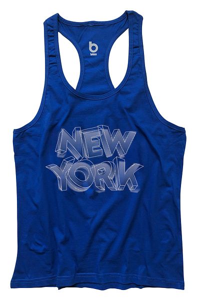 BLUU Newyorkstr Fitness Gym Tank Top Αθλητής