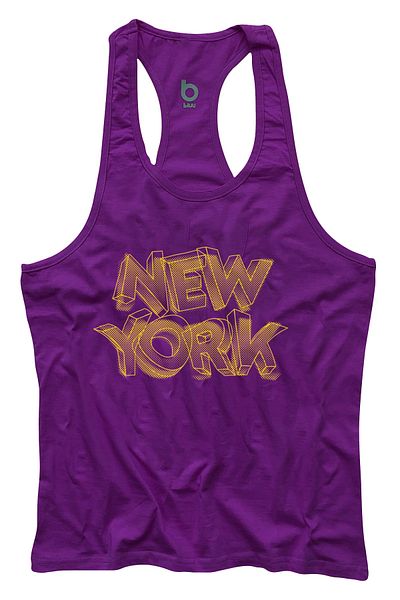 BLUU Newyorkstr Fitness Gym Tank Top Αθλητής