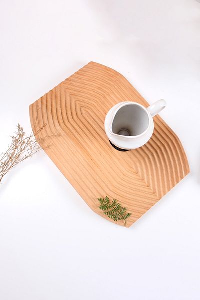 Dandy Decorative Natural Wooden Tray Presentation Rack Serving Bathroom Tray Kitchen Organizer Organizer Symmetrical