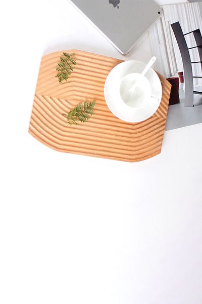 Dandy Decorative Natural Wooden Tray Presentation Rack Serving Bathroom Tray Kitchen Organizer Organizer Symmetrical