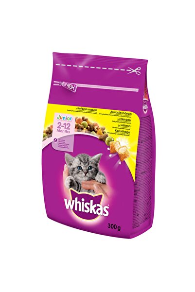 Whiskas Tavuklu Yavru Kuru Kedi Maması 300 Gr