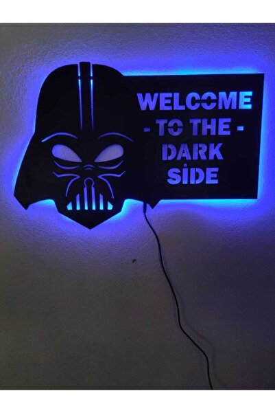 dekoraven Darth Vader Led Işıklı Tablo