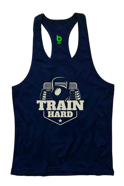 BLUU Trainhard Fitness Gym Tank Top Athlete