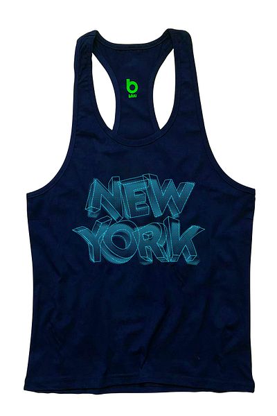 BLUU Newyorkstr Fitness Gym Tank Top Αθλητής