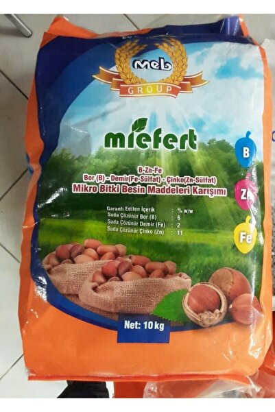 Cegel Ziraat 5 Adet Miefert Bzn Fe Mikro Bitki Besin Maddeleri Karışımı Gübre...