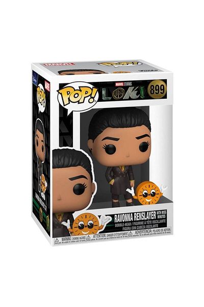 Funko Pop Loki Ravonna Renslayer مع Miss Minutes