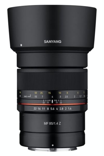 SAMYANG Φακός 85mm F1.4, Full Frame, βάση Nikon Z (Μαύρο)