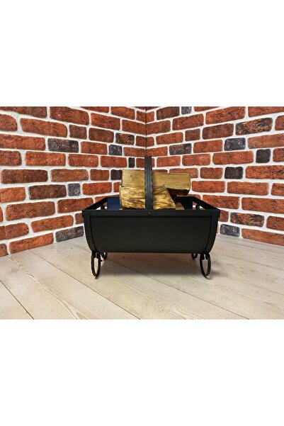 Nurak Kuzine Soba Dekoratif Odunluk