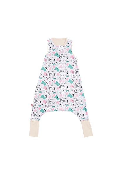 Woolnat Merino Wool Unicorn Themed Double Layer Sleeveless Children's Sleeping Bag