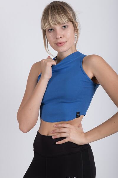 cervus Combed Cotton Bustier Short T-shirt C-25764