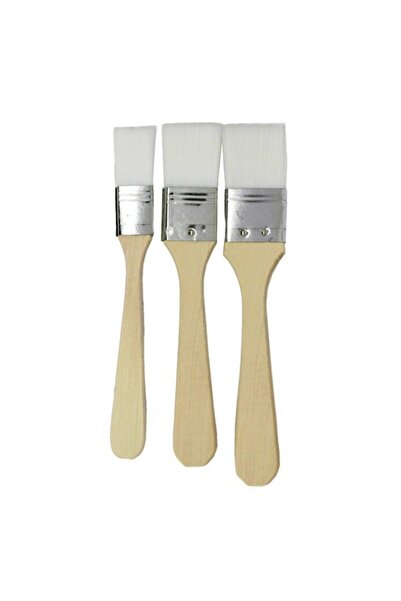 Rich Boya طقم فرشاة أرضية اقتصادية 3 مقاسات شعيرات بيضاء