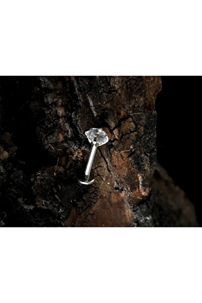 PIERCING DUNYASI Zirkon Taşlı Çelik Piercing(küpe,burun,helix,tragus,orbital)