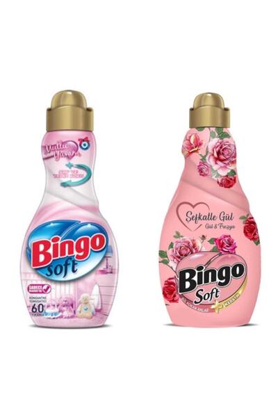 Bingo Soft Konsantre 1440 ml Mutlu Yuvam  Konsantre Yumuşatıcısı 1440 ml Şefkatle Gül
