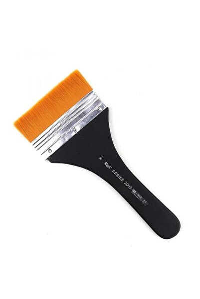 Rich Boya Rich 2000 Serisi Sentetik Sarı Kıl Zemin Fırçası 10 Cm.