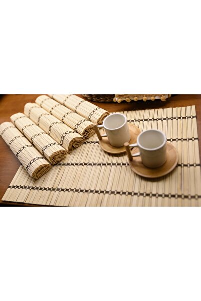 studyosercan2 Amerikan Servis 6 Adet Amerikan Servis Supla Katlanabilir