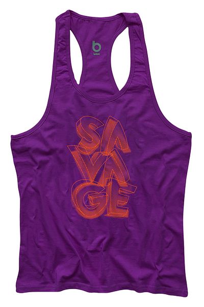 BLUU Savage Fitness Gym Tank Top Athlete