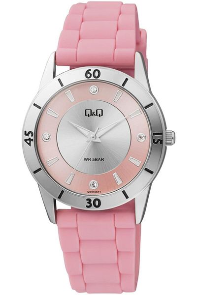 Q&Q Steel Pink Women's Wristwatch 849677