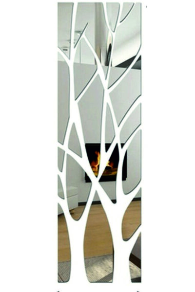 DEZ Ağaç Efektli Akrilik Dekoratif Ayna