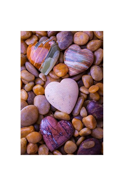 Resmiro Taş Desenli Dijital Baskılı Halı Mrc64