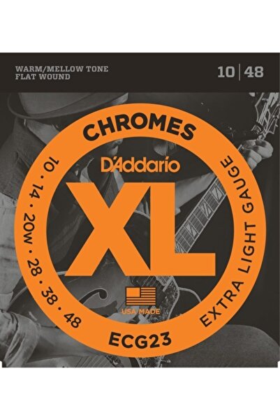 Daddario Elektro Gitar Tel Seti, Kromlar, Caz Işık Göstergesi