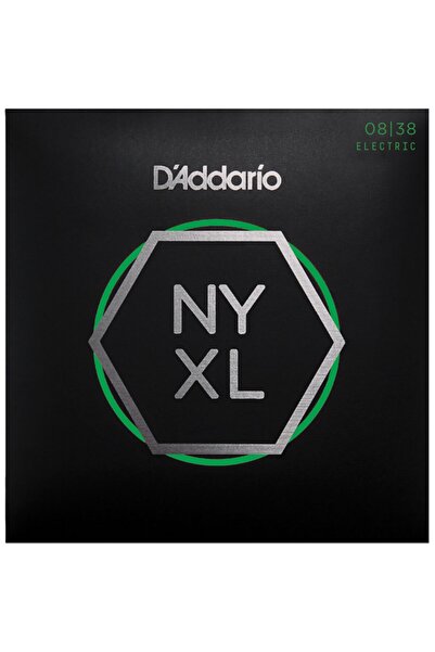 Daddario D'addario Nyxl0838 Nickel Wound, Extra Super Light, 08-38 Takım Tel ...