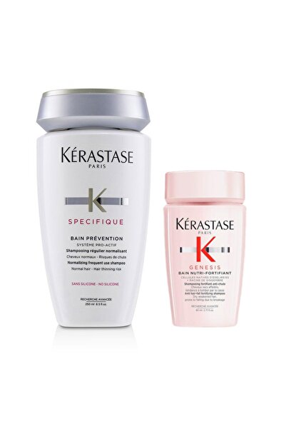 Kerastase Specifique Bain Prevention Şampuan 250 ml ve Genesis Bain Nutri-fortifiant Şampuan 80 ml