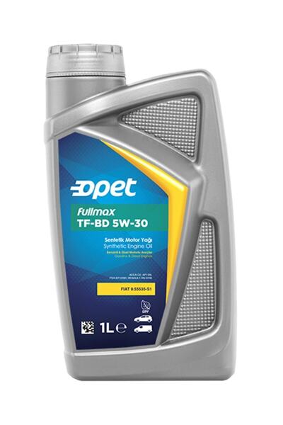 opet Fullmax Tf-bd 5w-30 1 Litre Yeni Nesil Benzinli Ve Dizel Araçlar Için Ma...