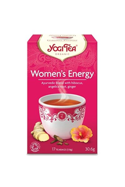 Yogi Tea Organický energetický čaj pre ženy, 17 vrecúšok x 1,8 g, (30,6 g)