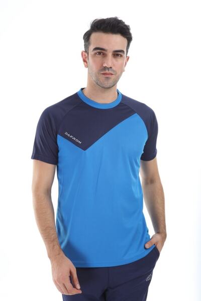 Dafron Unisex Lacivert Space Basic Antrenman T-Shirt