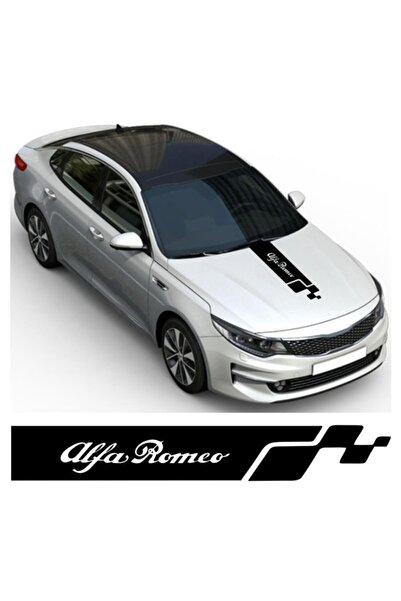 Carmind ملصق سيارة ألفا روميو بقلنسوة أمامية 60 سم