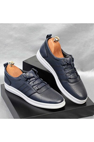 By Yağlıoğlu Yağlıoğlu 100% Leather Light Sole Casual Shoes